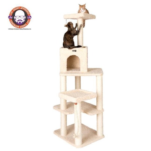 Aeromark Aeromark A6902 Armarkat Classic Cat Tree 42 x 69 x 32 - Beige A6902